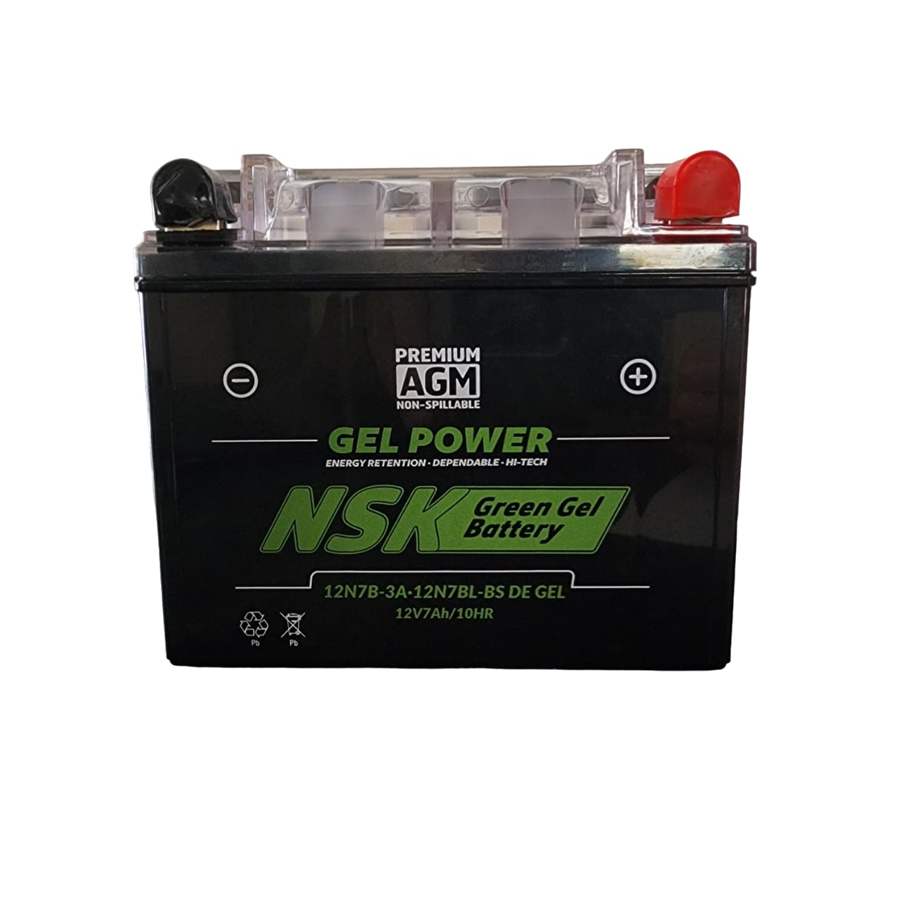 Bateria Power Gel 12N7BL-BS